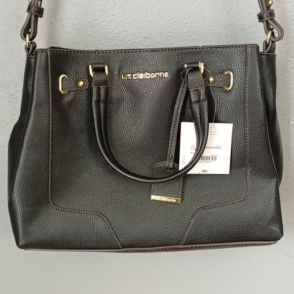 NWT Liz Claiborne Black Bag - Picture 1 of 16